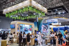 胡志明市国际旅游展逐渐成为国际贸易促进的枢纽。图自越通社