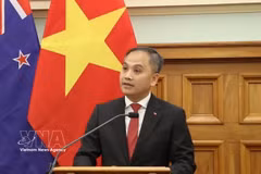 越南驻新西兰大使潘明江。图自越通社