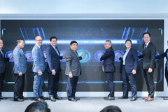 法国工业软件领域跨国企业达索系统（Dassault Systèmes）在河内的研发中心揭幕仪式。图自越通社