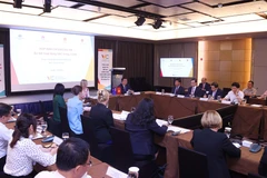 会议现场。图自越通社