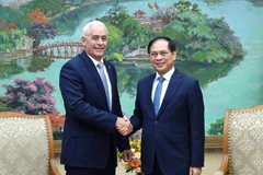 裴青山外长会见古巴外交部第一副部长赫拉尔多·佩尼亚尔韦尔·波塔尔。图自越通社
