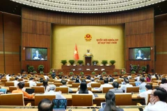 第十五届国会第九次会议场景。图自nhandan.vn