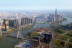 胡志明市一角。图自越通社