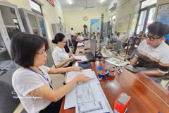 河内市天禄乡公共行政服务中心。图自越通社