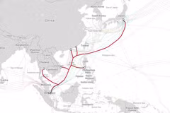 ADC是连接越南、中国、中国香港、泰国、菲律宾、新加坡和日本等7个国家和地区。图自vneconomy.vn