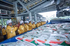 金瓯石油肥料股份公司向美国出口首批4万吨肥料。图自Petrovietnam
