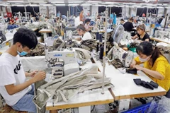 兴安纺织厂。图自越通社