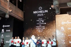 9家餐厅获一星米其林。图自越通社