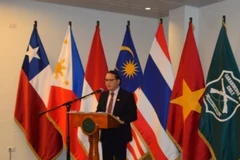 越南驻智利大使阮越强。图自越通社