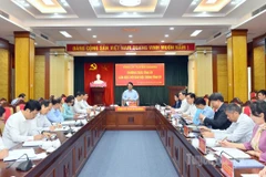 会议全景。noichinh.vn