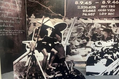 评论：从扫除文盲到民族发展的未来。图自nhandan.vn