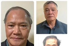 农业与农村发展部原副部长黄文胜和陈素毅以及陈文凌。图自cand.com.vn