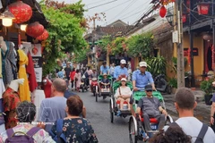 会安是国内外游客青睐的旅游目的地。图自越通社