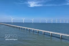 第一季度越南全国发电量768.6亿千瓦时