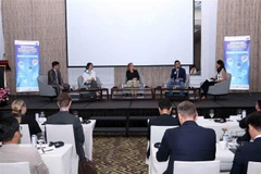 会议现场。图自越通社