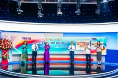 融媒体新闻专网vietnammedia.vnanet.vn启动仪式。图自越通社