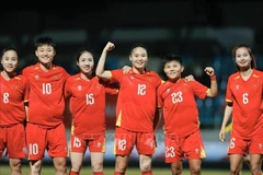 越南女足首战大胜 对马来西亚上演“进球雨”。图自越通社