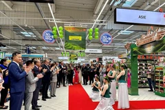 法国越南商品周开幕式。图自越通社