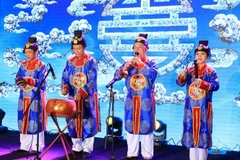 顺化宫廷雅乐亮相瑞士日内瓦。图自越通社
