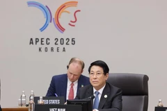 越南国家主席梁强出席2025年亚太经济合作组织(APEC)领导人会议。图自越通社