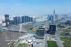 胡志明市是全国经济、文化和旅游中心。图自越通社