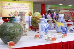 参加2024年手工艺村产品大赛的作品。图自hanoi.gov.vn