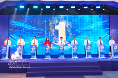 5号油汀太阳能发电厂项目正式开工。图自越通社