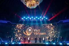 国家旅游数据平台“Visit Vietnam”亮相仪式。图自Vietnam+