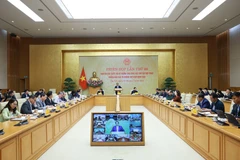 会议现场。图自越通社