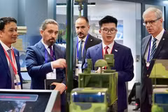越南企业首次参加2026年土耳其伊斯坦布尔防务与航空航天展览会。Viettel供图