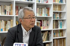 日本共产党《赤旗报》的资深记者北川寿史（Toshifumi Kitagawa）。图自越通社