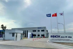 海防市基础化学品生产工厂。图自越通社