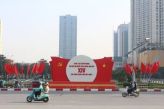 河内在党代会前夕绚丽多彩 将信心与正能量带向四方