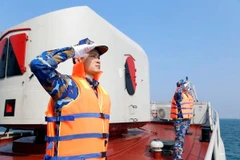 越中海军编队在北部湾开展联合巡逻