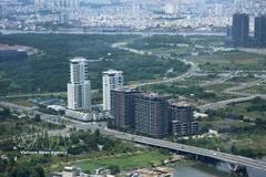 胡志明市一角。图自越通社