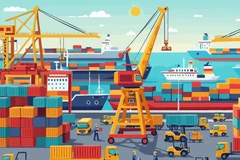 越南3个港口跻身全球海港货运量前100