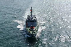 广治省边防部队强化海域管理 提升打击非法捕捞能力