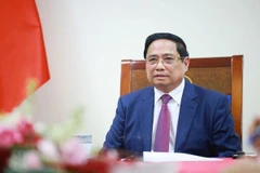 政府总理范明政与马来西亚总理安瓦尔·易卜拉欣通电话