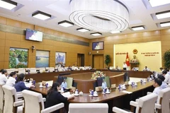 越南国会常务委员会第47次会议开幕。图自越通社
