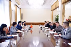 越南与阿尔及利亚第四次政治磋商在河内举行。图自越通社