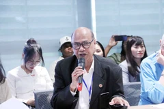 世界和平理事会主席帕拉布·森古普塔本。图自越通社