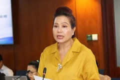 西贡黄金珠宝公司前总经理黎翠姮。图自越通社
