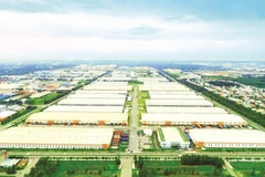 位于平阳省的越南-新加坡工业区一角。图自nhandan.vn