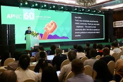 会议场景。图自越通社