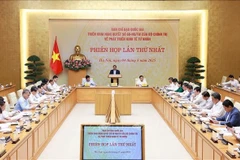 范明政主持召开国家民营经济发展指导委员会首次会议。图自越通社