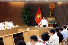 政府副总理裴青山主持召开《联合国打击网络犯罪公约》开放签署仪式筹备工作会议。图自越通社