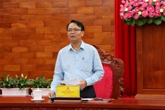 邓鸿仕同志当选林同省委常务副书记。图自laodong.vn