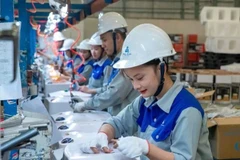 河南新亚大成工厂的热水器生产活动。。图自nhandan.vn