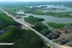 北南高速公路。图自Vietnam+