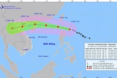 超强台风桦加沙向东海移动。图自互联网